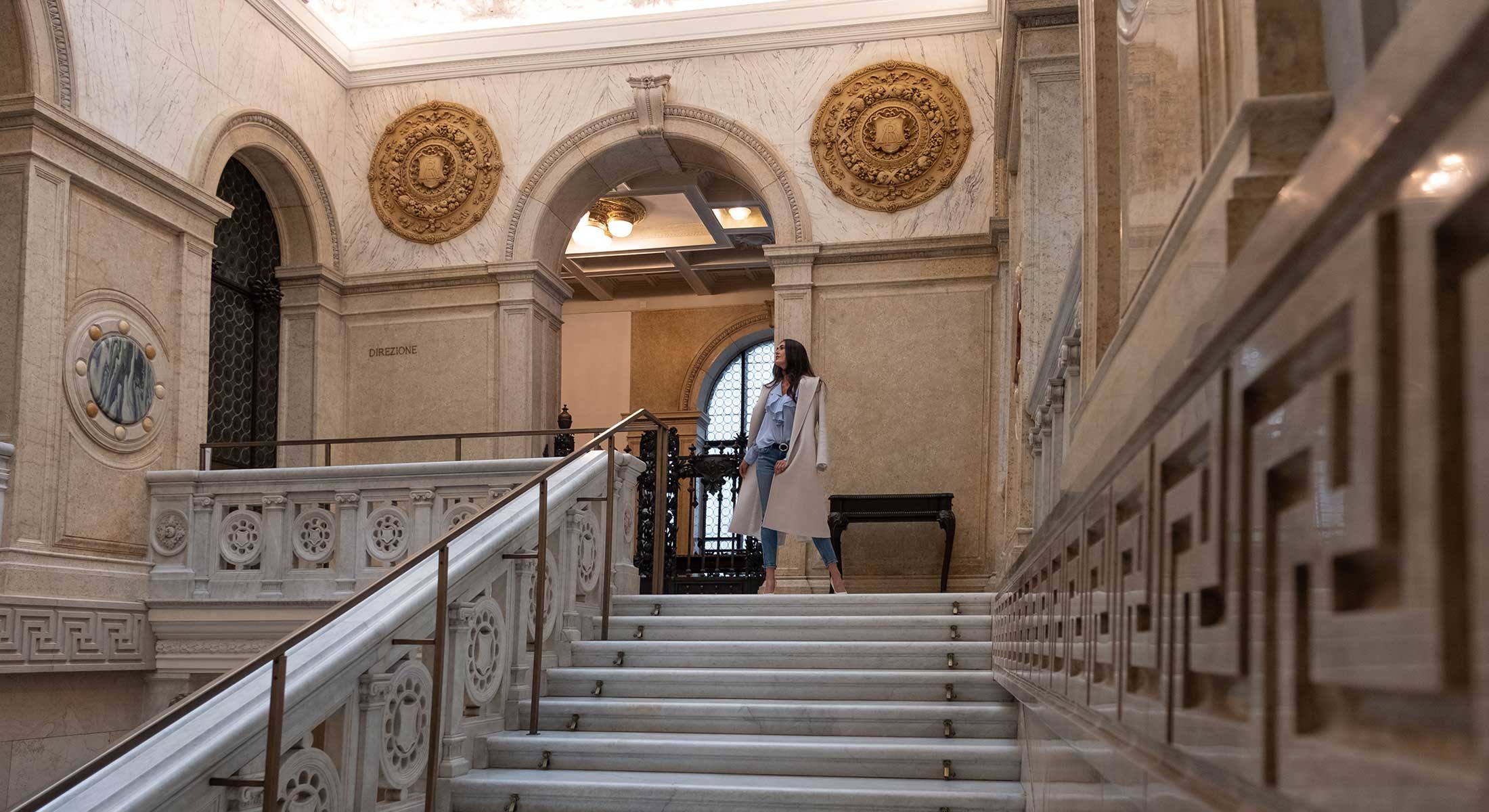 Historical Staircase - DoubleTree by Hilton Trieste
