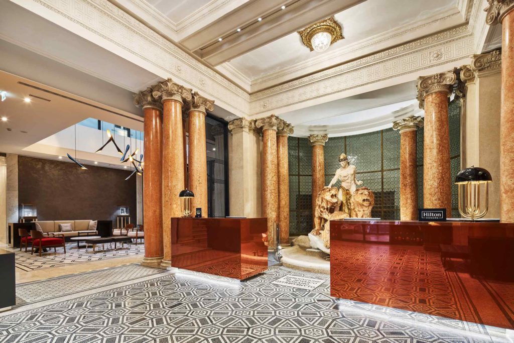 Lobby DoubleTree by Hilton Trieste