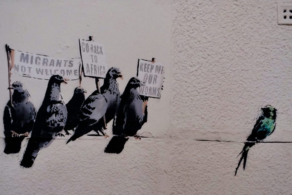 Opere di Banksy a Trieste