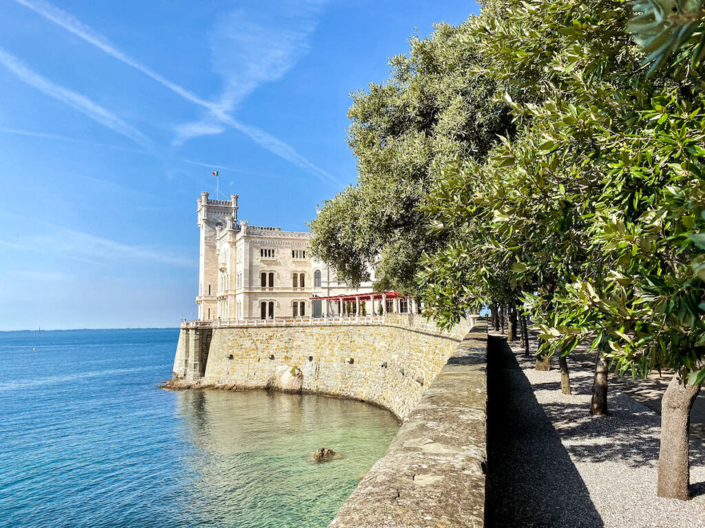 Miramare Castle in Trieste