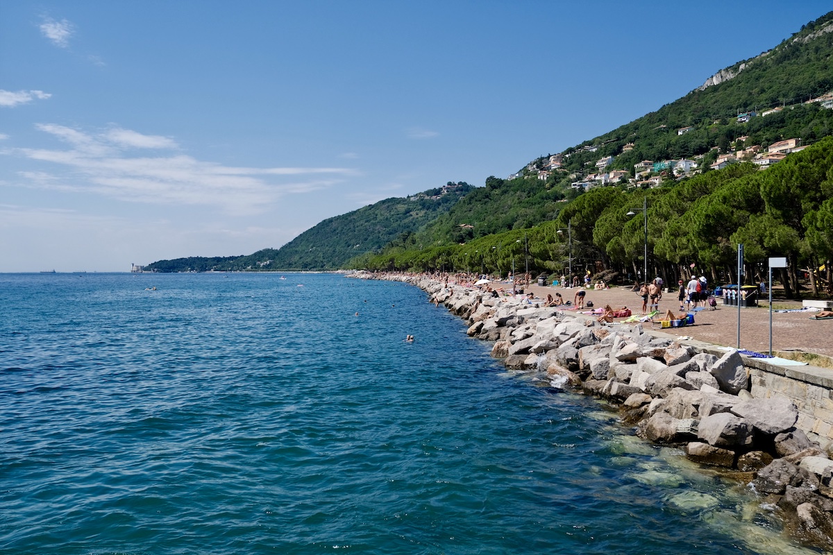 Beaches of Trieste Barcola