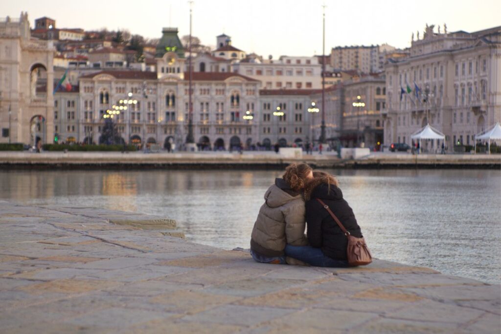 Fuga d'amore a Trieste, Molo Audace