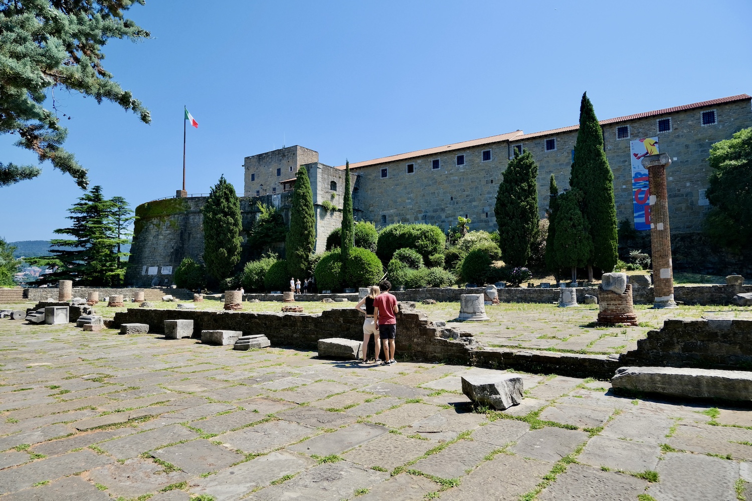 Trieste, castello di San Giusto