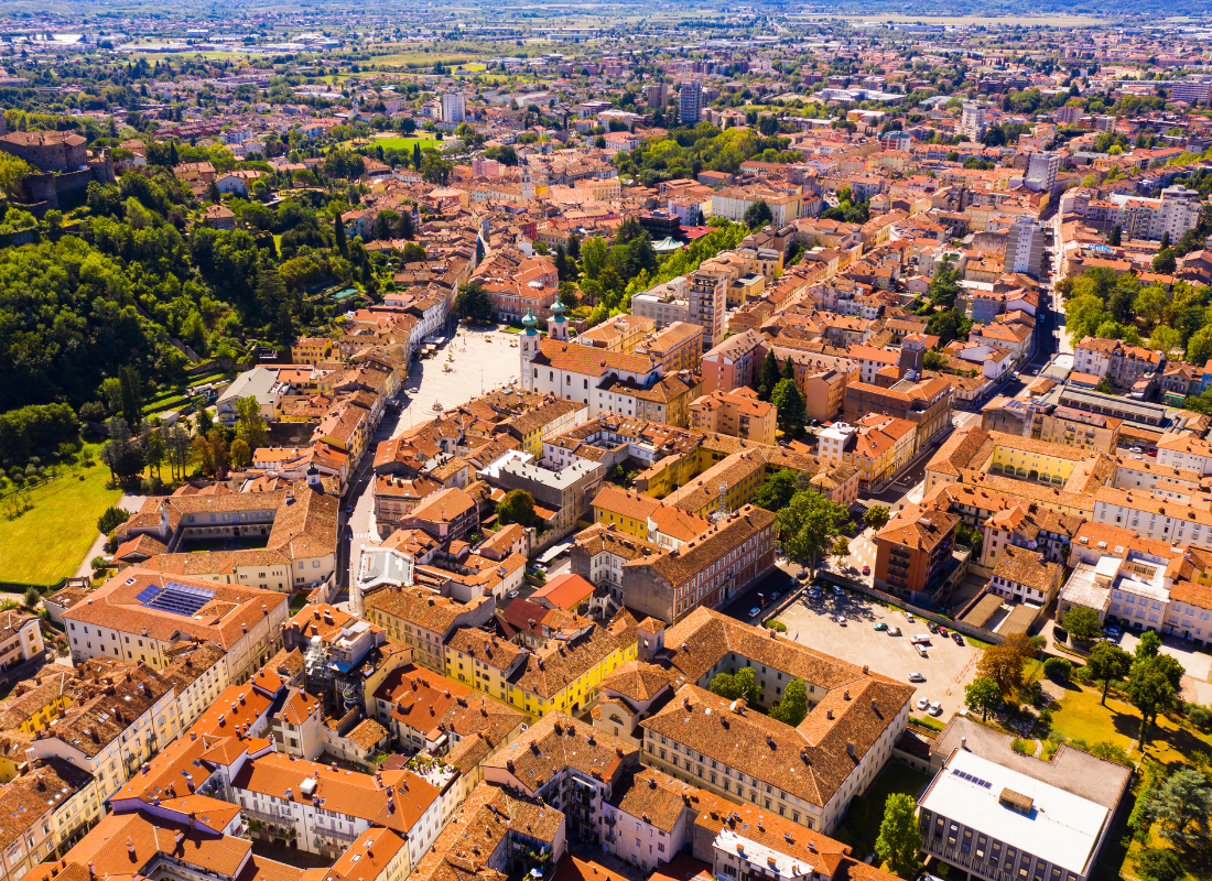 foto di gorizia vista dall'alto
