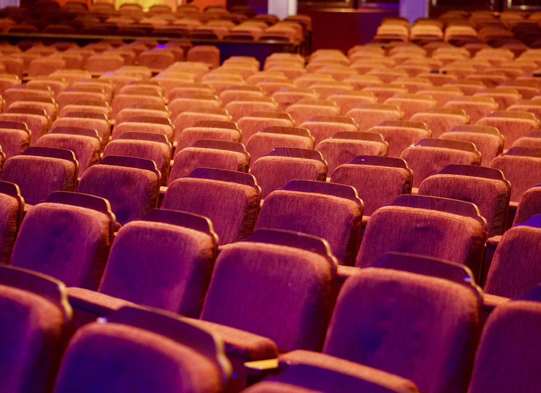 sedie di un teatro