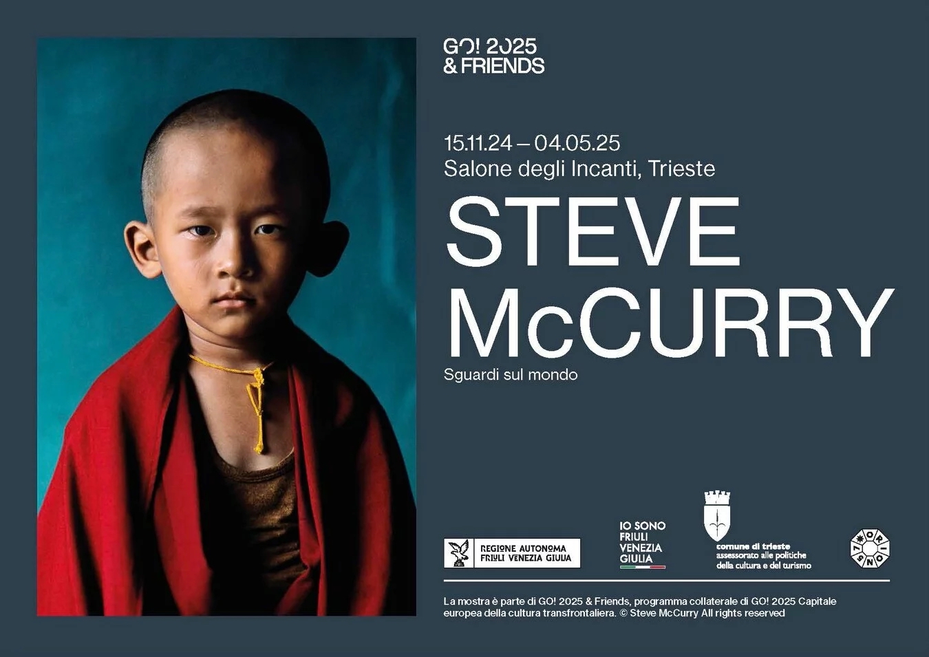 Steve McCurry a Trieste
