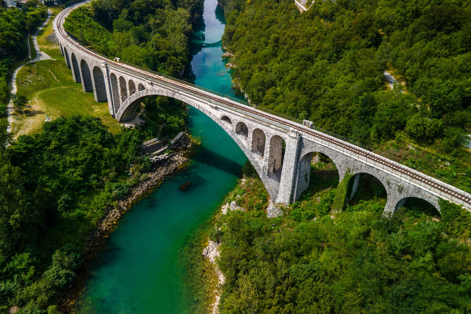 Fiume Solkan, Gorizia
