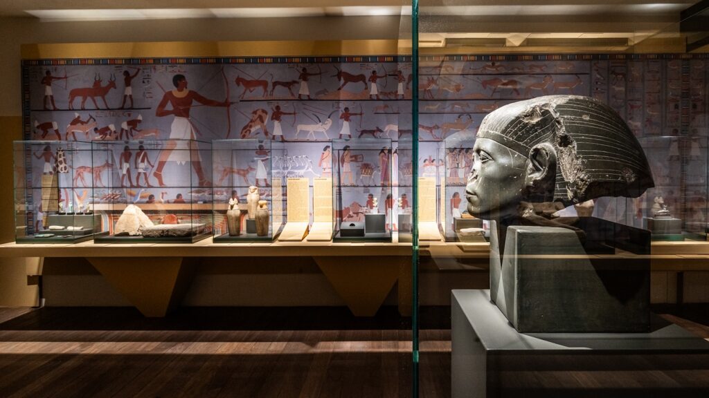 Egyptian treasures Miramare Trieste